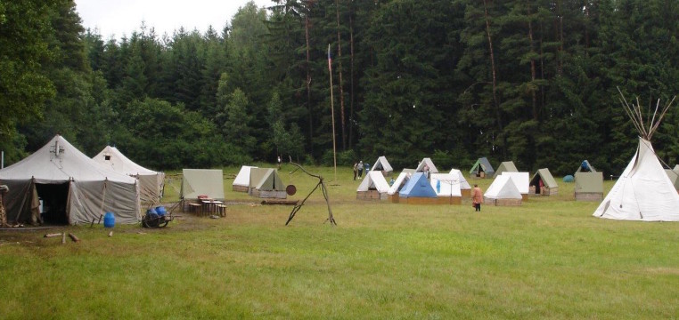 2005_summer_camp_of_scouts_from_Třebíč,_Czech_Republic